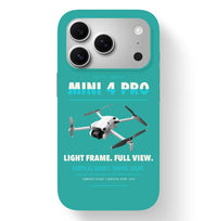 Thumbnail for DJI Mini 4 Pro Case design on turquoise iphone case