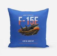 Thumbnail for F-15E Strike Eagle design on blue pillow