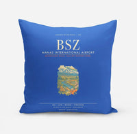 Thumbnail for Manas International Airport Bishkek BSZ - Blue