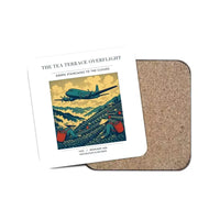Thumbnail for The Tea Terrace Overflight - Designed Coasters design on white 1-piece