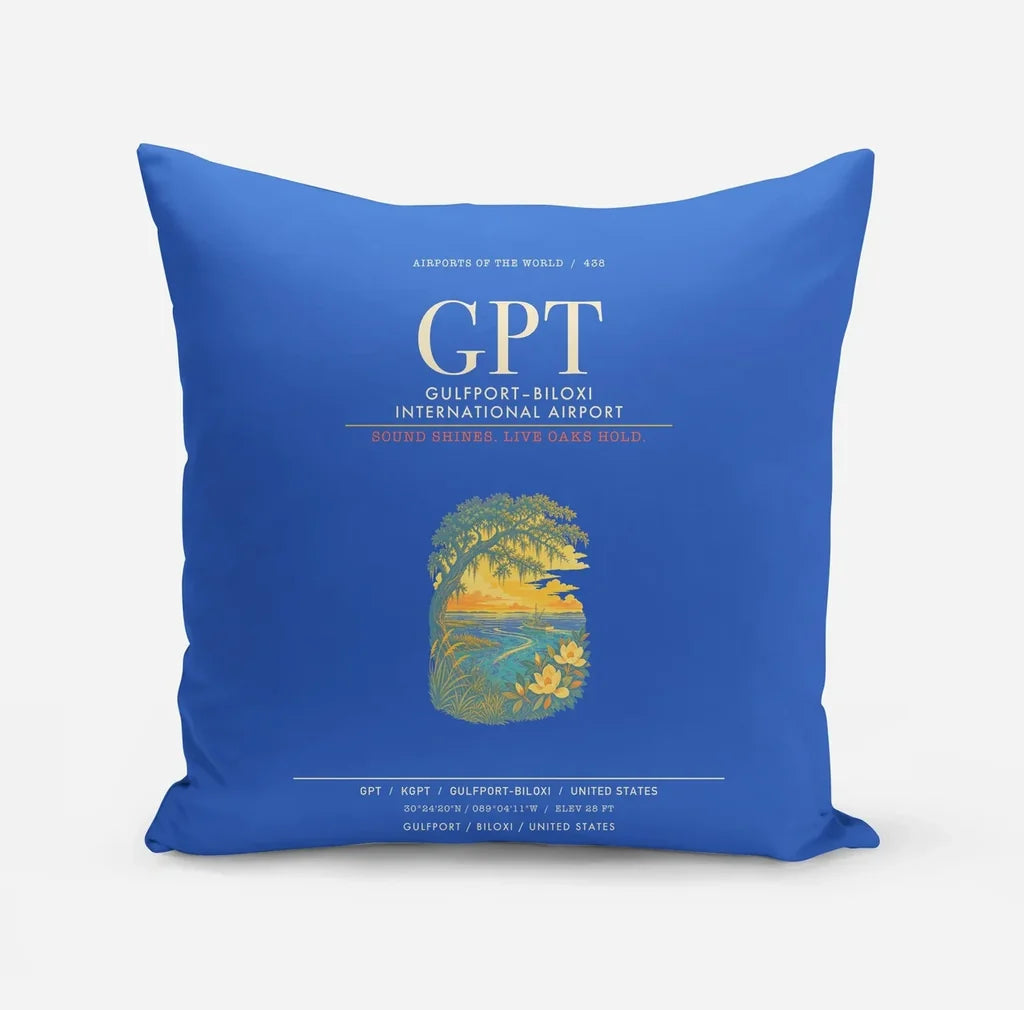 GulfportBiloxi International Airport GPT - Blue