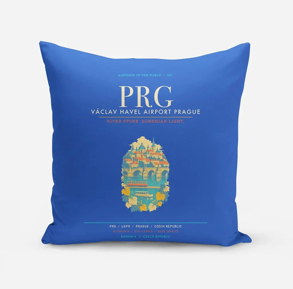 Vaclav Havel Airport Prague PRG - Blue