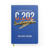 Thumbnail for Macchi C.202 Folgore design on blue notebook