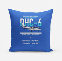 Thumbnail for DHC-6 Twin Otter Classic 300-G design on blue pillow