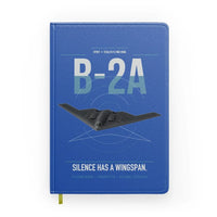 Thumbnail for B-2A Spirit design on blue notebook