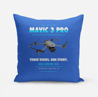 Thumbnail for DJI Mavic 3 Pro design on blue pillow