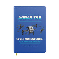 Thumbnail for DJI Agras T50 design on blue notebook
