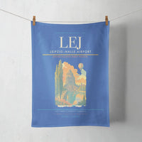 Thumbnail for Leipzig–Halle Airport (LEJ) design on blue towel