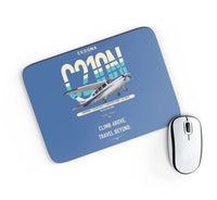 Thumbnail for Cessna T210N Centurion design on blue rectangle mouse pad