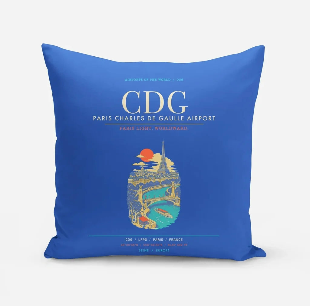 Paris Charles de Gaulle Airport CDG - Blue