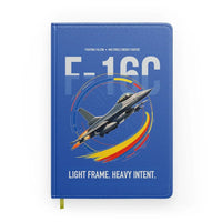 Thumbnail for F-16C Fighting Falcon design on blue notebook