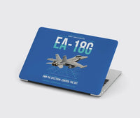 Thumbnail for EA-18G Growler design on blue MacBook case