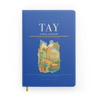 Thumbnail for Tartu Airport (TAY) design on blue notebook