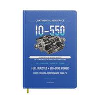 Thumbnail for IO-550 design on blue notebook