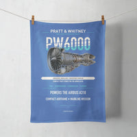 Thumbnail for PW6000 design on blue towel