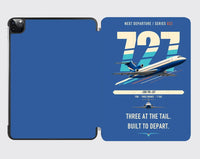 Thumbnail for Boeing 727-200 design on blue ipad tablet case