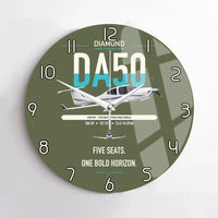 Thumbnail for Diamond DA50 RG design on green army no frame wall clock