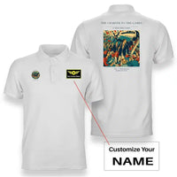Thumbnail for VINTAGE G4103 - The Charter To The Games - Double-Side Polo T-Shirt design on white+name