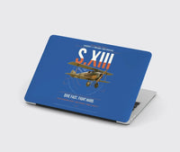 Thumbnail for SPAD S.XIII C.1 design on blue MacBook case