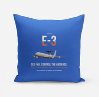 Thumbnail for E-3 Sentry AWACS design on blue pillow