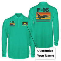 Thumbnail for Customisable F-16 Fighting Falcon T-Shirt - view 15