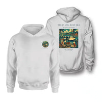 Thumbnail for VINTAGE G4055 - The Flying Boat Era - Double-Side Hoodie design on white double side