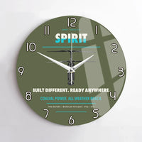 Thumbnail for Ascent AeroSystems Spirit design on green army no frame wall clock