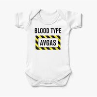 Thumbnail for Blood Type AVGAS Baby Bodysuit - view 15
