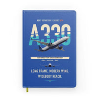 Thumbnail for Airbus A330-900neo design on blue notebook