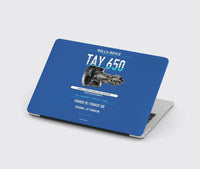 Thumbnail for TAY 650 design on blue MacBook case