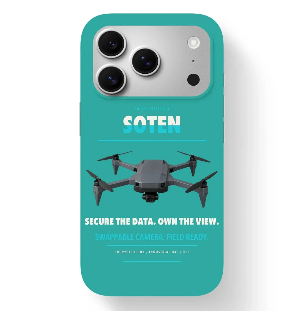 ACSL SOTEN Case design on turquoise iphone case