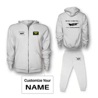 Thumbnail for To Fly or Not To What a Stupid Question Zipped Hoodie - White + Name (Customizable)