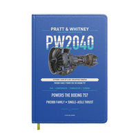 Thumbnail for PW2040 design on blue notebook