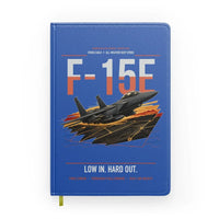 Thumbnail for F-15E Strike Eagle design on blue notebook