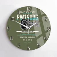 Thumbnail for PW1900G design on green army no frame wall clock