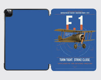 Thumbnail for Sopwith Camel F.1 design on blue ipad tablet case