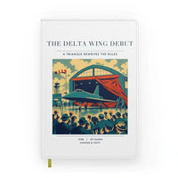 Thumbnail for VINTAGE G4460 - The Delta Wing Debut - Designed Notebooks design on white
