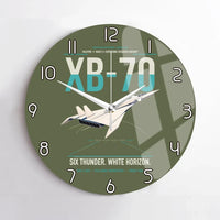 Thumbnail for XB-70A Valkyrie design on green army no frame wall clock