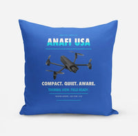 Thumbnail for Parrot ANAFI USA design on blue pillow