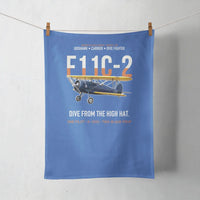 Thumbnail for F11C-2 Goshawk Dive from the High Hat design on blue towel