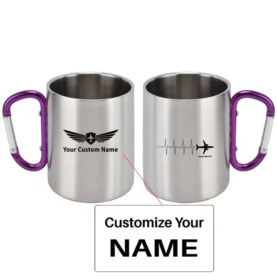 Customisable Aviation Heartbeats Mug - view 15