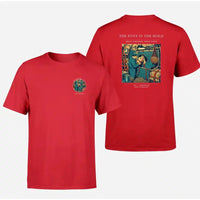 Thumbnail for VINTAGE G4235 - The Pony In The Hold - Double-Side T-Shirt design on red double side t shirt