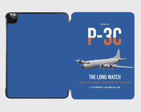 Thumbnail for P-3C Orion design on blue ipad tablet case