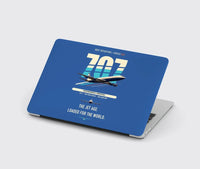 Thumbnail for Boeing 707-320C design on blue MacBook case