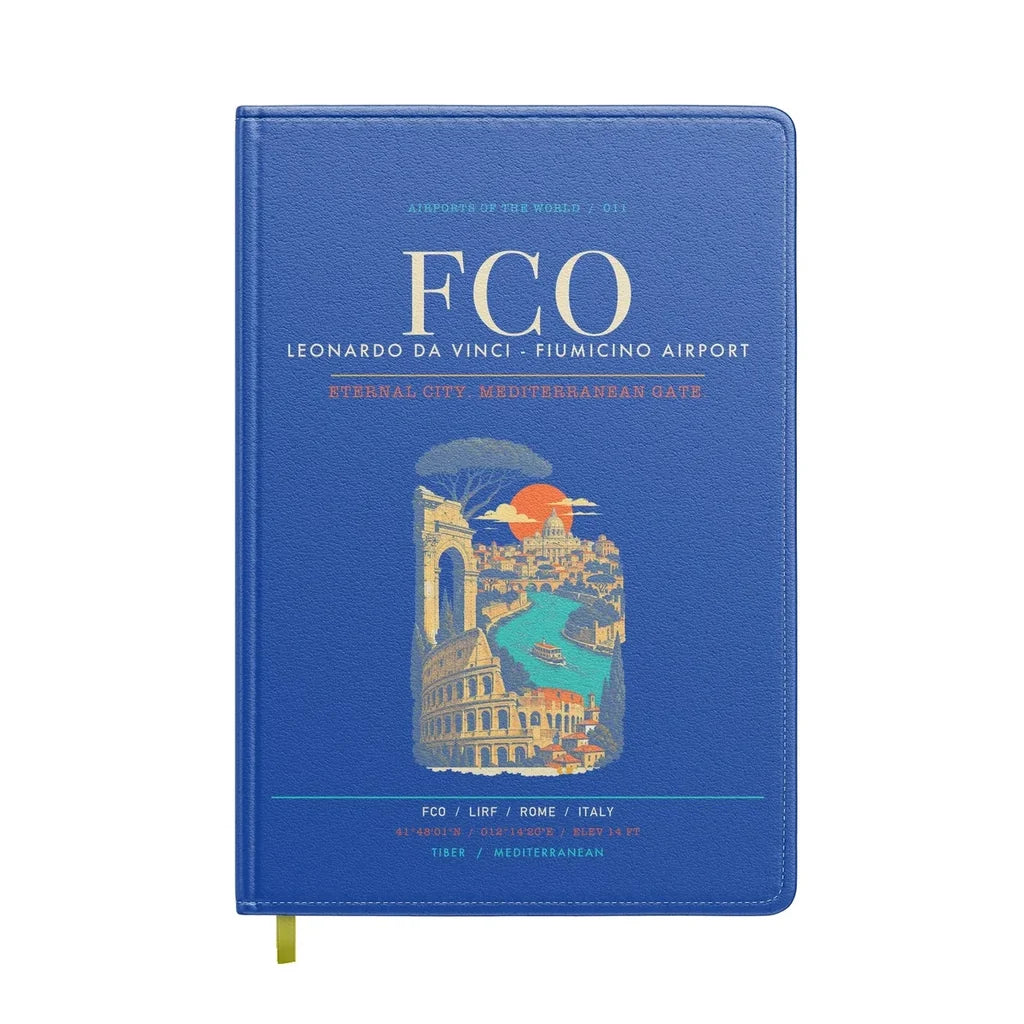 Rome Leonardo da Vinci Fiumicino Airport FCO - Blue