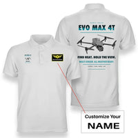 Thumbnail for Autel EVO Max 4T design on white polo with custom name badge
