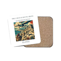 Thumbnail for The Caravan Route Above - Designed Coasters design on white 1-piece