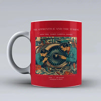 Thumbnail for VINTAGE G4470 - The Apprentice And The Turbine - Ceramic Mug design on red