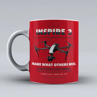 Thumbnail for Inspire 3 Mug design on red dji