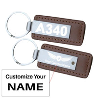 Thumbnail for Customisable Airbus A340 Key Chain - view 15